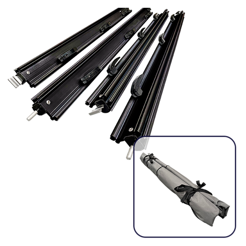 Coast RV Awning Flap Eliminator Kit -  Black