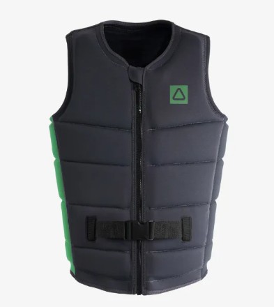 2027 CORP MEN'S VEST - BLACK/GREEN