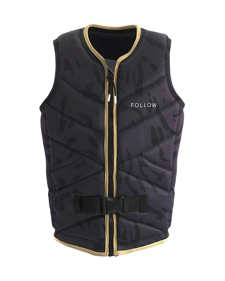 FOLLOW ORDER 2 WOMENS VEST - BLACK